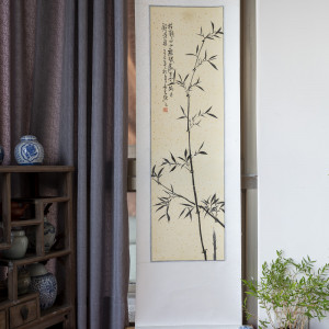 Bamboo scroll