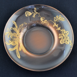 5 Japanese copper Cha Tuo (saucers)