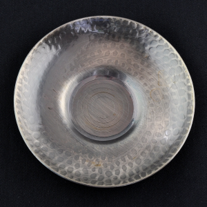 5 Japanese silvery steel Cha Tuo (saucers)