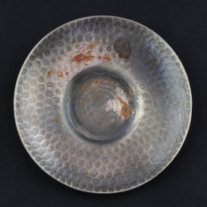 5 Japanese silvery steel Cha Tuo (saucers)