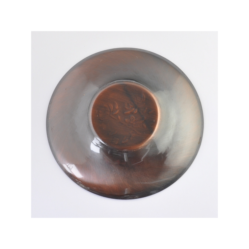 5 Japanese copper Cha Tuo (saucers)