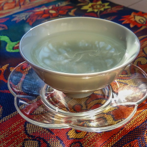 Glass Chatuo (saucer)