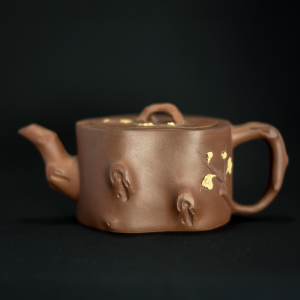 Yixing zisha wood log teapot