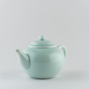 Light celadon tea pot