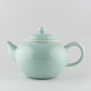 Light celadon tea pot