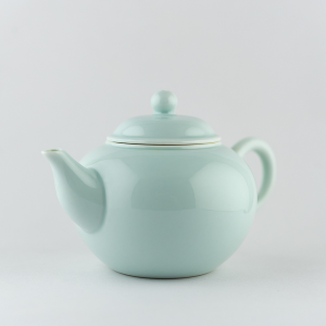 Light celadon tea pot