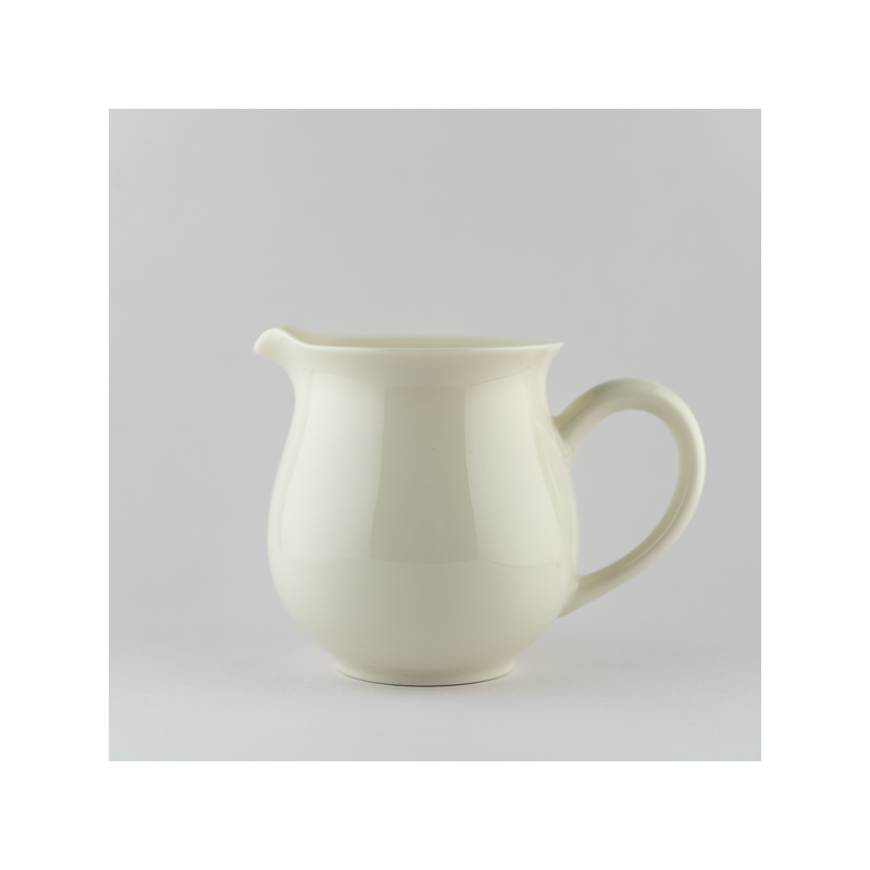 Ivory white pitcher