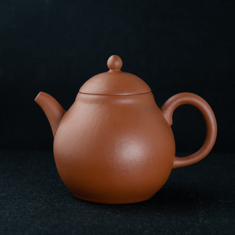 Yixing modern zhuni tall pear shaped Teapot